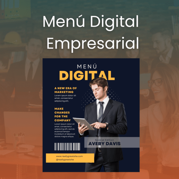 Menú digital Empresarial